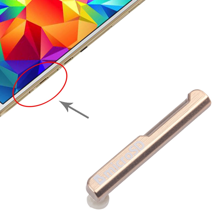 For Samsung Galaxy Tab S 8.4 SM-T705 Original SD Dustproof Block (Gold) - Others by buy2fix | Online Shopping UK | buy2fix