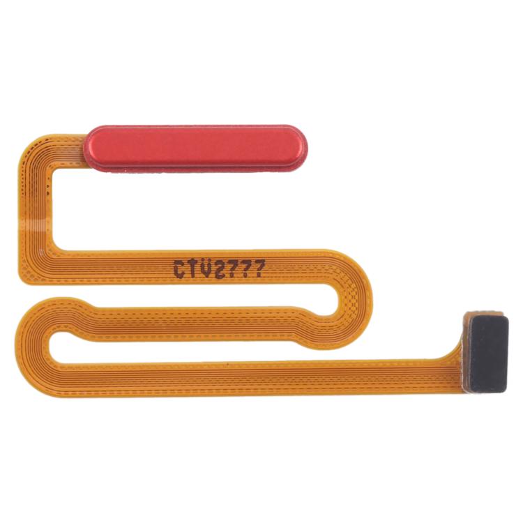 For Samsung Galaxy M12 / A12 SM-A125/M125/A127 Original Fingerprint Sensor Flex Cable (Red) - Flex Cable by buy2fix | Online Shopping UK | buy2fix