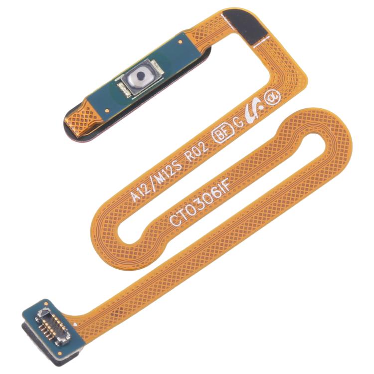 For Samsung Galaxy M12 / A12 SM-A125/M125/A127 Original Fingerprint Sensor Flex Cable (Red) - Flex Cable by buy2fix | Online Shopping UK | buy2fix
