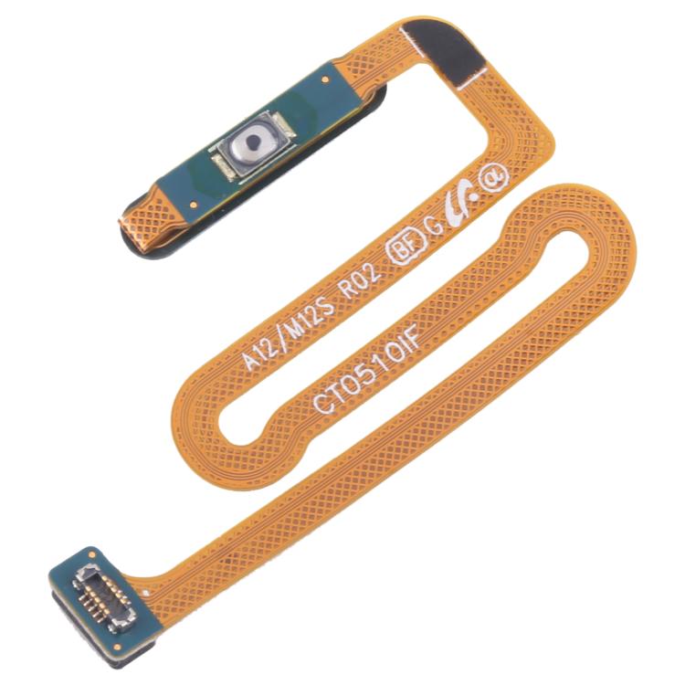 For Samsung Galaxy M12 / A12 SM-A125/M125/A127 Original Fingerprint Sensor Flex Cable (White) - Flex Cable by buy2fix | Online Shopping UK | buy2fix