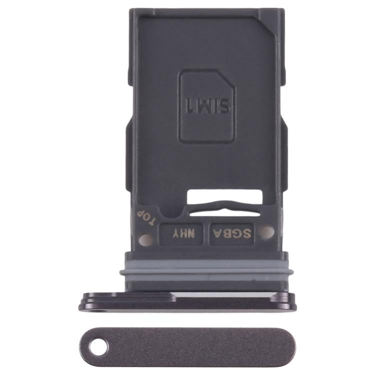 For Samsung Galaxy S24 FE SM-S721B Original SIM Card Tray (Black) -  by buy2fix | Online Shopping UK | buy2fix