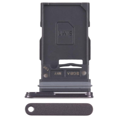 For Samsung Galaxy S24 FE SM-S721B Original SIM Card Tray (Black) -  by buy2fix | Online Shopping UK | buy2fix