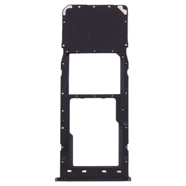For Galaxy A10 SIM Card Tray + Micro SD Card Tray (Black) - Card Tray by buy2fix | Online Shopping UK | buy2fix