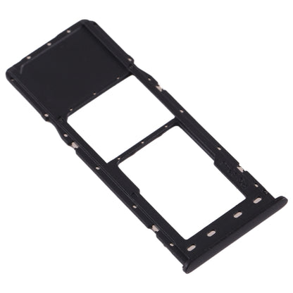 For Galaxy A10 SIM Card Tray + Micro SD Card Tray (Black) - Card Tray by buy2fix | Online Shopping UK | buy2fix