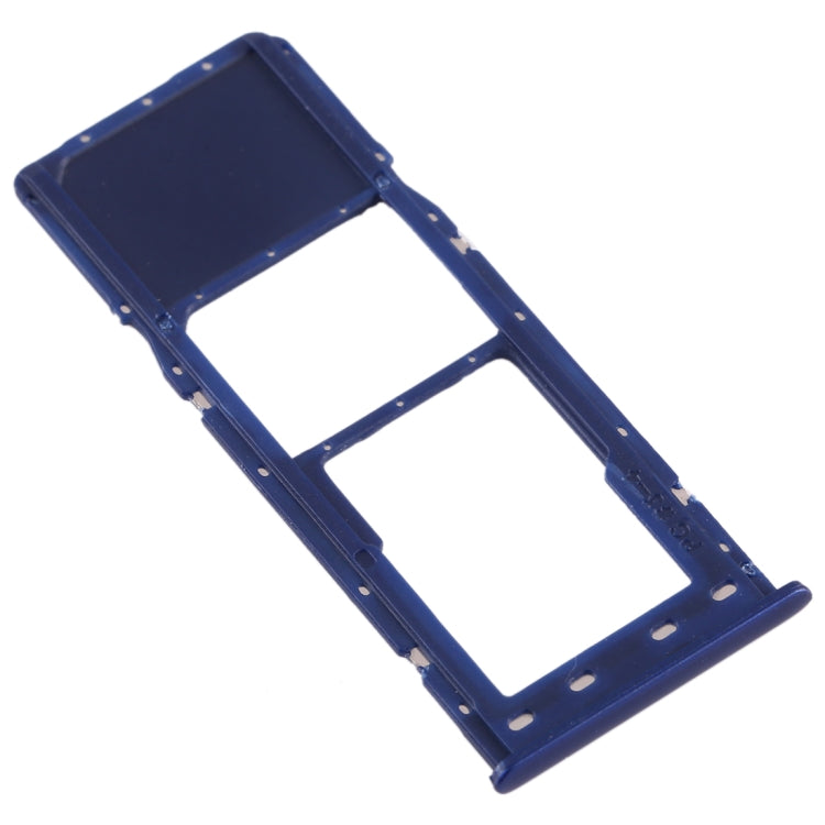For Galaxy A10 SIM Card Tray + Micro SD Card Tray (Blue) - Card Tray by buy2fix | Online Shopping UK | buy2fix