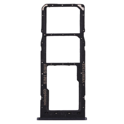 For Galaxy A10 SIM Card Tray + SIM Card Tray + Micro SD Card Tray (Black) - Card Tray by buy2fix | Online Shopping UK | buy2fix