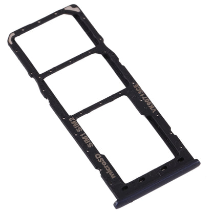 For Galaxy A10 SIM Card Tray + SIM Card Tray + Micro SD Card Tray (Black) - Card Tray by buy2fix | Online Shopping UK | buy2fix