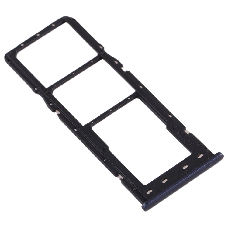 For Galaxy A10 SIM Card Tray + SIM Card Tray + Micro SD Card Tray (Black) - Card Tray by buy2fix | Online Shopping UK | buy2fix