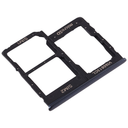 For Galaxy A40 SIM Card Tray + SIM Card Tray + Micro SD Card Tray (Black) - Card Tray by buy2fix | Online Shopping UK | buy2fix