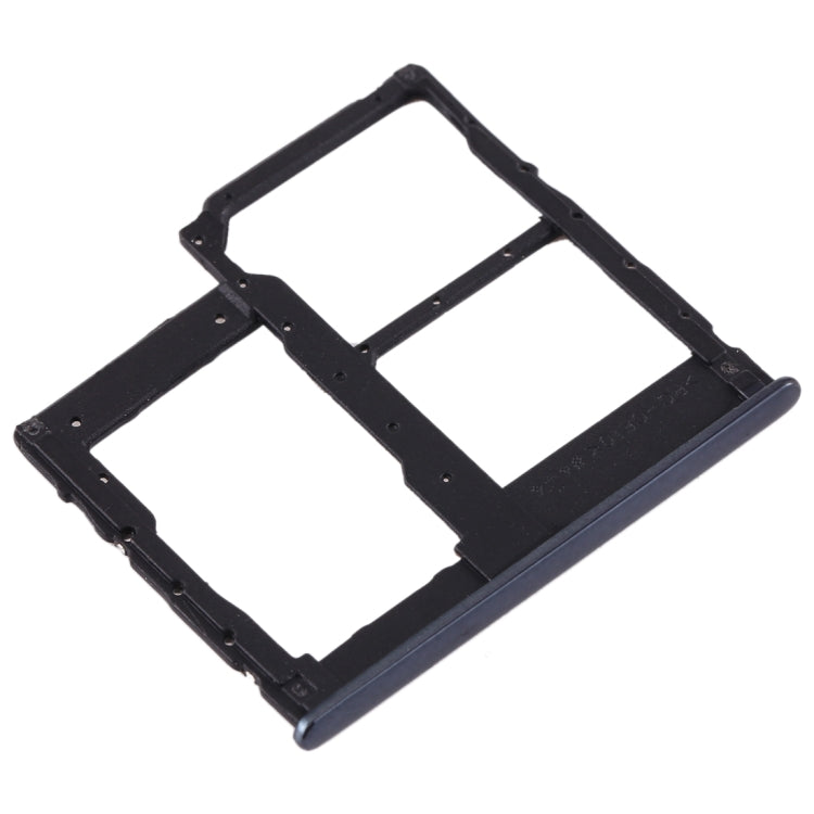 For Galaxy A40 SIM Card Tray + SIM Card Tray + Micro SD Card Tray (Black) - Card Tray by buy2fix | Online Shopping UK | buy2fix