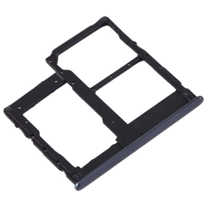 For Galaxy A40 SIM Card Tray + SIM Card Tray + Micro SD Card Tray (Black) - Card Tray by buy2fix | Online Shopping UK | buy2fix