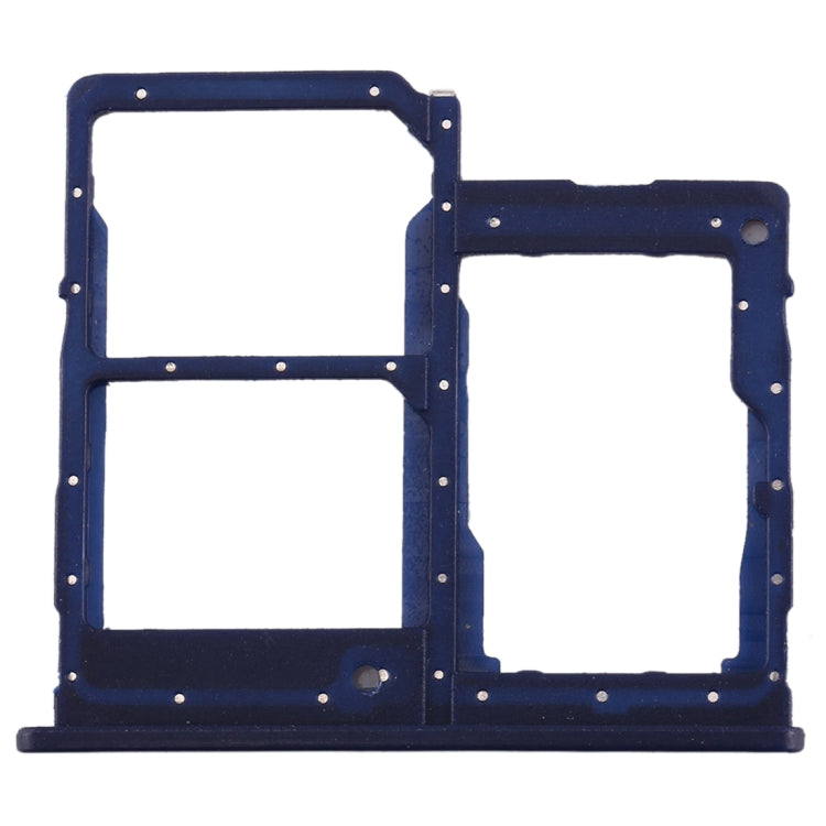 For Galaxy A40 SIM Card Tray + SIM Card Tray + Micro SD Card Tray (Dark Blue) - Card Tray by buy2fix | Online Shopping UK | buy2fix