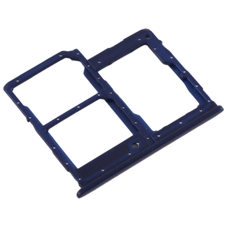 For Galaxy A40 SIM Card Tray + SIM Card Tray + Micro SD Card Tray (Dark Blue) - Card Tray by buy2fix | Online Shopping UK | buy2fix