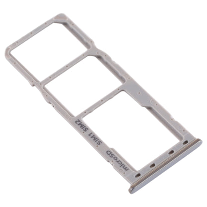 For Galaxy A20 A30 A50 SIM Card Tray + SIM Card Tray + Micro SD Card Tray (Grey) - Card Tray by buy2fix | Online Shopping UK | buy2fix