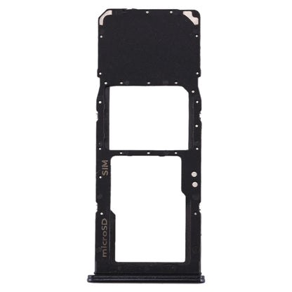 For Galaxy A70 SIM Card Tray + Micro SD Card Tray (Black) - Card Tray by buy2fix | Online Shopping UK | buy2fix