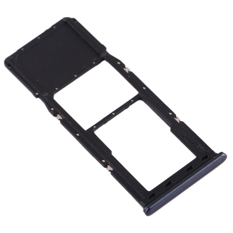 For Galaxy A70 SIM Card Tray + Micro SD Card Tray (Black) - Card Tray by buy2fix | Online Shopping UK | buy2fix