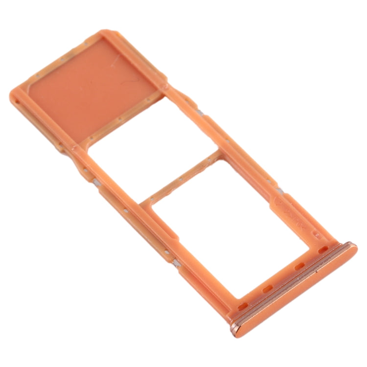 For Galaxy A70 SIM Card Tray + Micro SD Card Tray (Orange) - Card Tray by buy2fix | Online Shopping UK | buy2fix