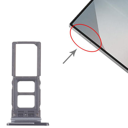 For Samsung Galaxy Z Fold6 SM-F956B Original SIM Card Tray (Black) - Card Tray by buy2fix | Online Shopping UK | buy2fix