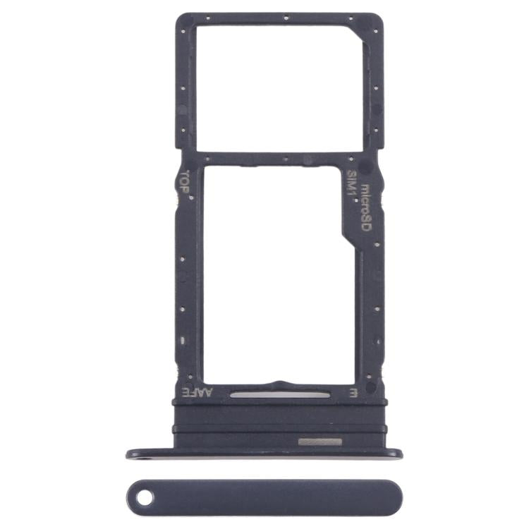 For Samsung Galaxy A16 SM-A165F Original SIM Card Tray + Micro SD Card Tray (Black) - Card Tray by buy2fix | Online Shopping UK | buy2fix