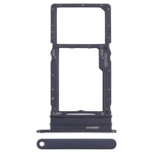 For Samsung Galaxy A16 SM-A165F Original SIM Card Tray + Micro SD Card Tray (Black) - Card Tray by buy2fix | Online Shopping UK | buy2fix