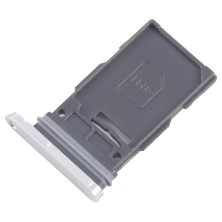 For Samsung Galaxy S24 SM-S921B Original SIM Card Tray (Silver) -  by buy2fix | Online Shopping UK | buy2fix