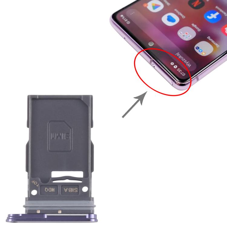 For Samsung Galaxy S24+ SM-S926B Original SIM Card Tray (Purple) -  by buy2fix | Online Shopping UK | buy2fix