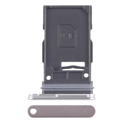 For Samsung Galaxy S24+ SM-S926B Original SIM Card Tray (Silver) -  by buy2fix | Online Shopping UK | buy2fix
