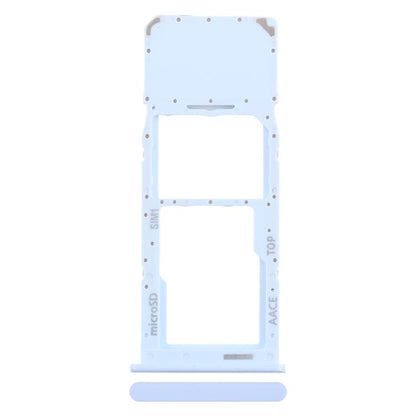 For Samsung Galaxy A13 SM-A135 Original SIM + Micro SD Card Tray (Blue) - Card Tray by buy2fix | Online Shopping UK | buy2fix