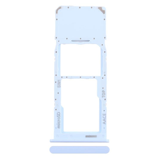 For Samsung Galaxy A13 SM-A135 Original SIM + Micro SD Card Tray (Blue) - Card Tray by buy2fix | Online Shopping UK | buy2fix