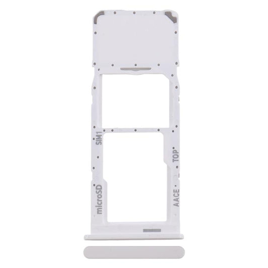 For Samsung Galaxy A13 SM-A135 Original SIM + Micro SD Card Tray (White) - Card Tray by buy2fix | Online Shopping UK | buy2fix