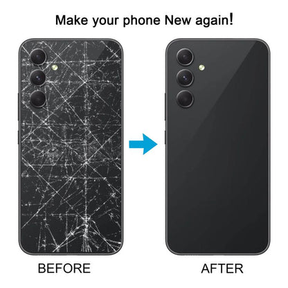 For Samsung Galaxy A54 SM-A546B Battery Back Cover(Black) - Back Cover by buy2fix | Online Shopping UK | buy2fix