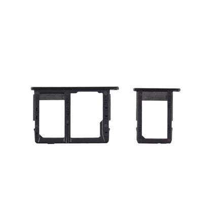For Galaxy J5 Prime / G570 & J7 Prime / G610 SIM Card Tray + Micro SD & SIM Card Tray (Black) - Card Tray by buy2fix | Online Shopping UK | buy2fix