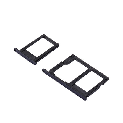 For Galaxy J5 Prime / G570 & J7 Prime / G610 SIM Card Tray + Micro SD & SIM Card Tray (Black) - Card Tray by buy2fix | Online Shopping UK | buy2fix