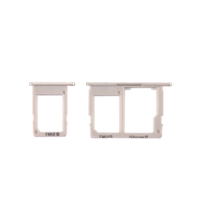 For Galaxy J5 Prime / G570 & J7 Prime / G610 SIM Card Tray + Micro SD & SIM Card Tray (Gold) - Card Tray by buy2fix | Online Shopping UK | buy2fix