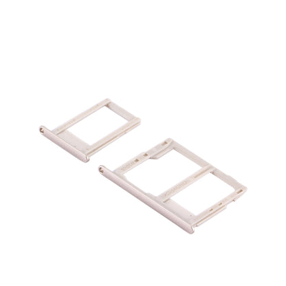 For Galaxy J5 Prime / G570 & J7 Prime / G610 SIM Card Tray + Micro SD & SIM Card Tray (Gold) - Card Tray by buy2fix | Online Shopping UK | buy2fix
