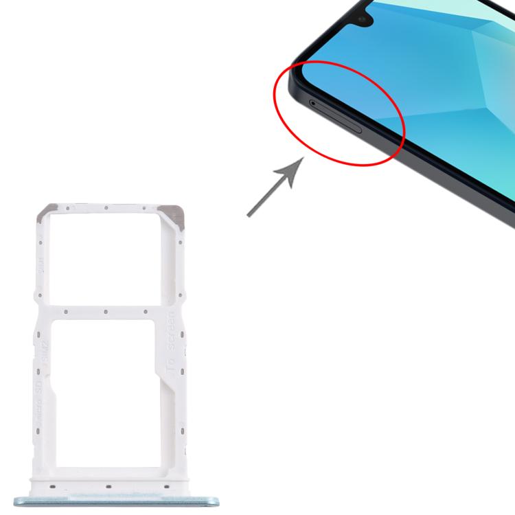 For Samsung Galaxy A16 5G SM-A166P Original SIM + SIM / Micro SD Card Tray (Green) - Card Tray by buy2fix | Online Shopping UK | buy2fix