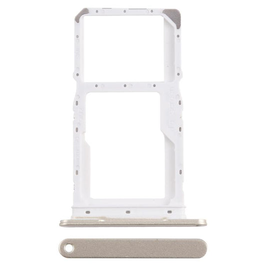 For Samsung Galaxy A16 5G SM-A166P Original SIM + SIM / Micro SD Card Tray (Gold) - Card Tray by buy2fix | Online Shopping UK | buy2fix
