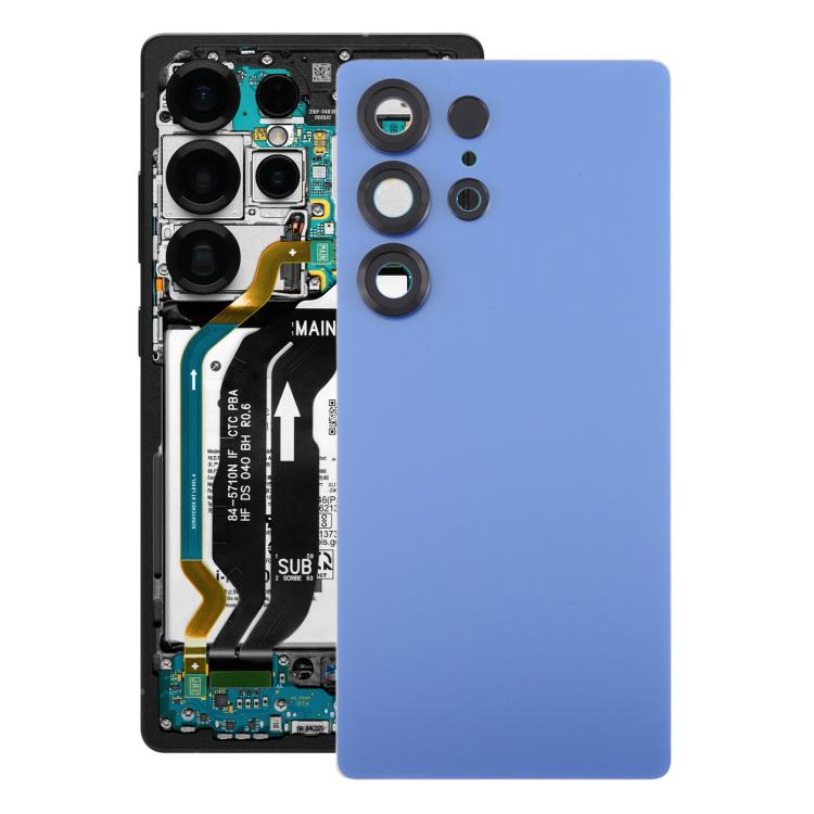 For Samsung Galaxy S25 Ultra SM-S938 OEM Battery Back Cover with Camera Lens Cover(Sea Blue) -  by buy2fix | Online Shopping UK | buy2fix