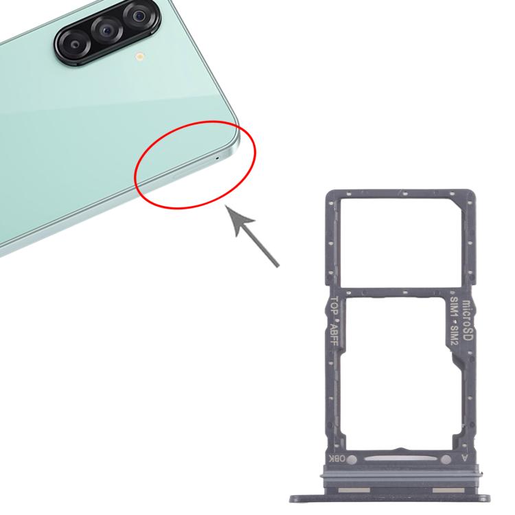 For Samsung Galaxy A26 SM-A266B Original SIM + SIM / Micro SD Card Tray (Black) - Card Tray by buy2fix | Online Shopping UK | buy2fix