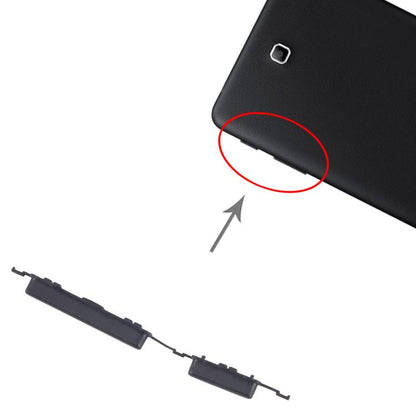 For Samsung Galaxy Tab 4 7.0 SM-T230/T231 Original Power Button and Volume Control Button (Black) - Home key & Side Key by buy2fix | Online Shopping UK | buy2fix