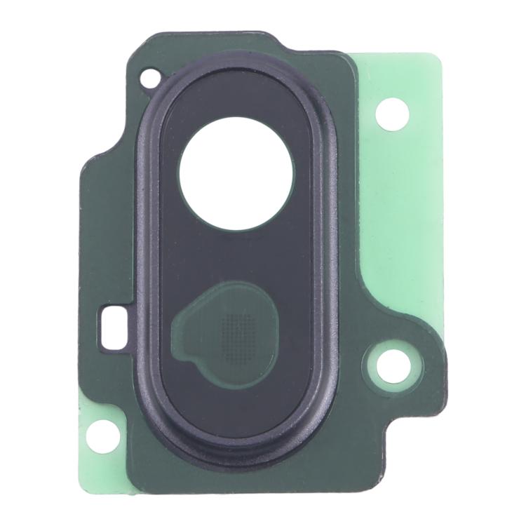 For Samsung Galaxy Tab S7 FE SM-T730/T736B Original Back Camera Lens Frame (Black) - Camera Series by buy2fix | Online Shopping UK | buy2fix