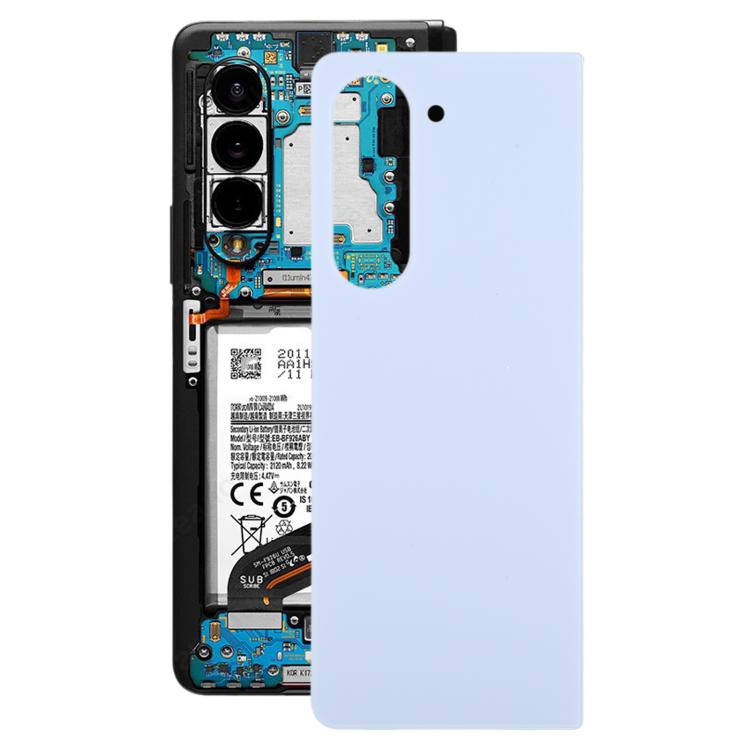 For Samsung Galaxy Z Fold5 SM-F946B Original Battery Back Cover (Blue) - Back Cover by buy2fix | Online Shopping UK | buy2fix
