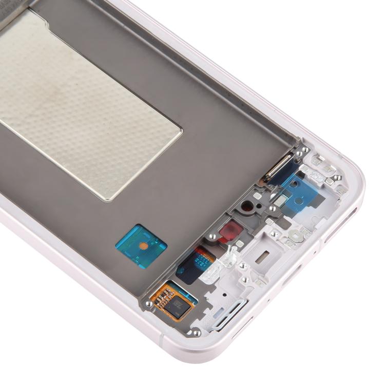 For Samsung Galaxy A56 SM-A566B Original LCD Screen Digitizer Full Assembly with Frame (Pink) - LCD Screen by buy2fix | Online Shopping UK | buy2fix