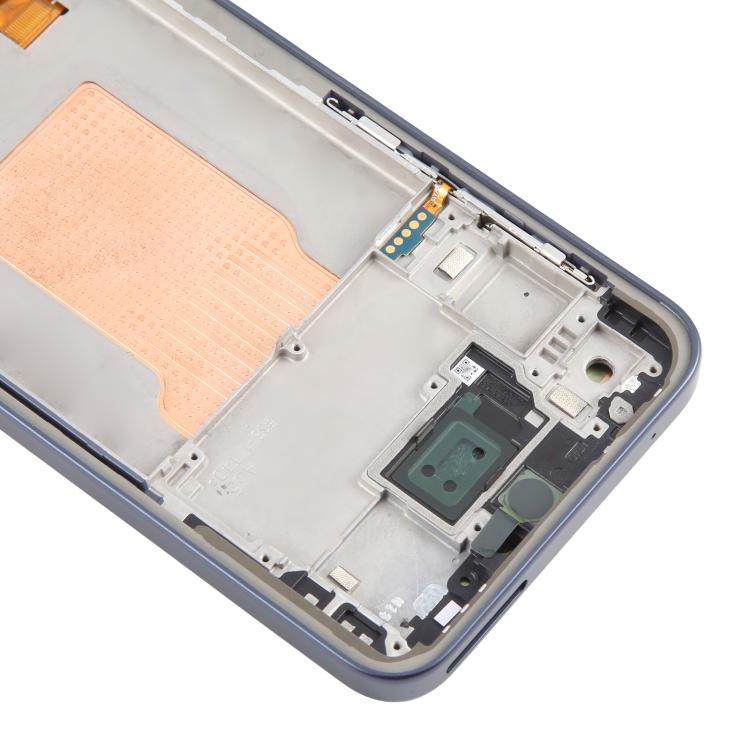 For Samsung Galaxy A35 SM-A356B Original LCD Screen Digitizer Full Assembly with Frame (Blue) - LCD Screen by buy2fix | Online Shopping UK | buy2fix