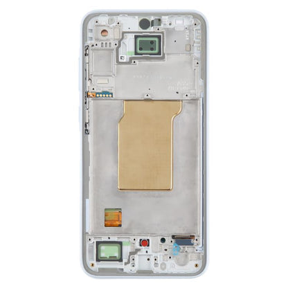 For Samsung Galaxy A35 SM-A356B Original LCD Screen Digitizer Full Assembly with Frame (Baby Blue) - LCD Screen by buy2fix | Online Shopping UK | buy2fix