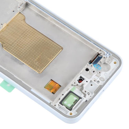For Samsung Galaxy A35 SM-A356B Original LCD Screen Digitizer Full Assembly with Frame (Baby Blue) - LCD Screen by buy2fix | Online Shopping UK | buy2fix