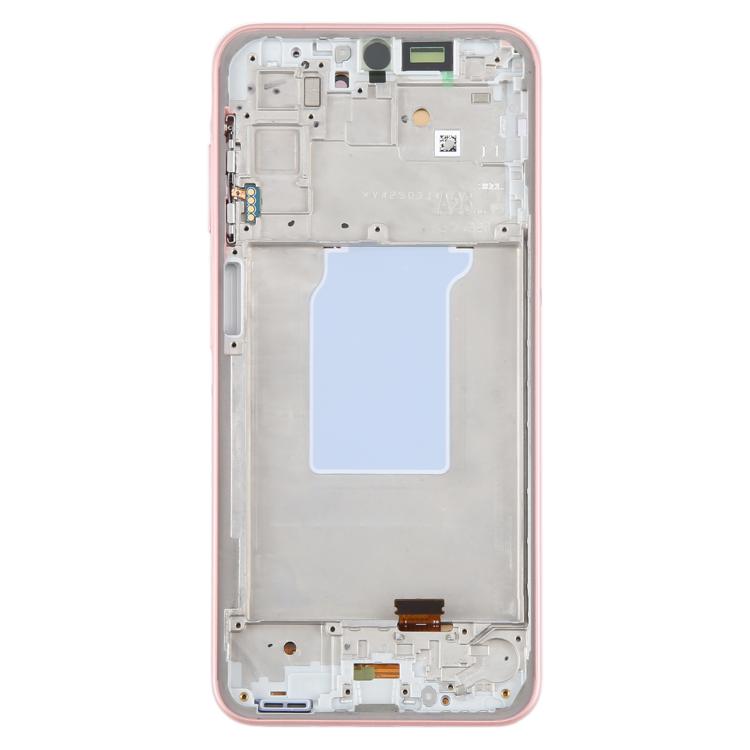 For Samsung Galaxy A26 SM-A266B 6.46 inch OLED LCD Screen Digitizer Full Assembly with Frame (Pink) - LCD Screen by buy2fix | Online Shopping UK | buy2fix