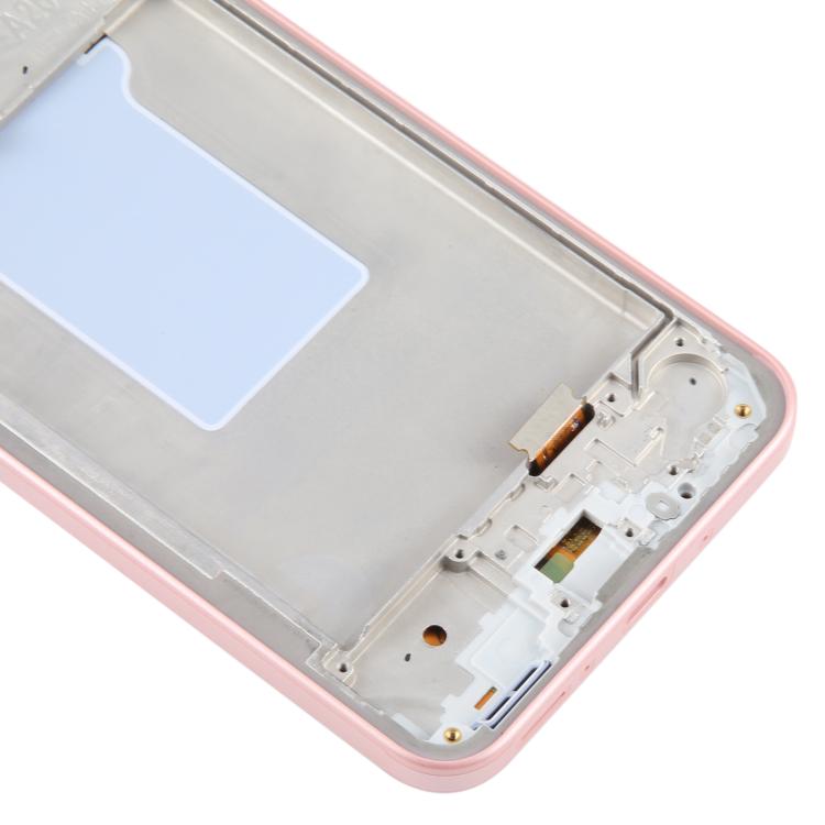 For Samsung Galaxy A26 SM-A266B 6.66 inch OLED LCD Screen Digitizer Full Assembly with Frame (Pink) - LCD Screen by buy2fix | Online Shopping UK | buy2fix