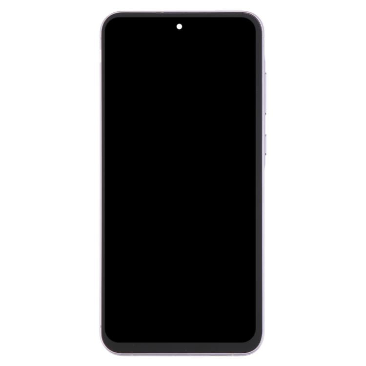 For Samsung Galaxy A55 SM-A556B OLED LCD Screen Digitizer Full Assembly with Frame (Pink) - LCD Screen by buy2fix | Online Shopping UK | buy2fix