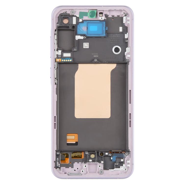 For Samsung Galaxy A55 SM-A556B OLED LCD Screen Digitizer Full Assembly with Frame (Pink) - LCD Screen by buy2fix | Online Shopping UK | buy2fix